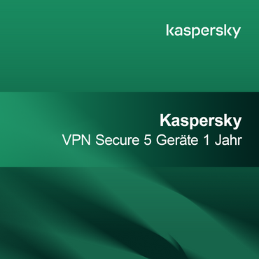 Kaspersky VPN Secure 5 συσκευές 1 έτος