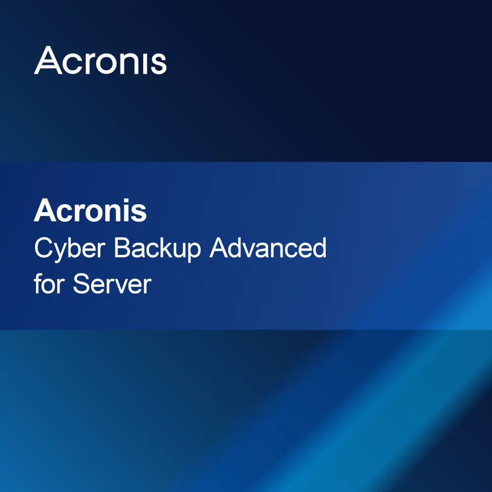 Acronis Cyber Protect Servidor Avançado