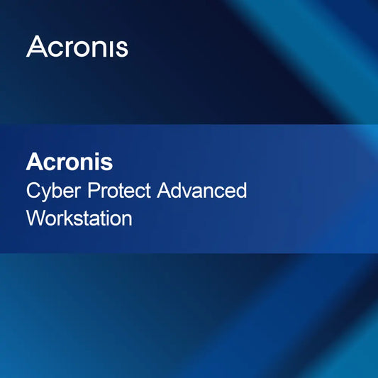 Acronis Protección Cibernética Avanzada para Estación de Trabajo