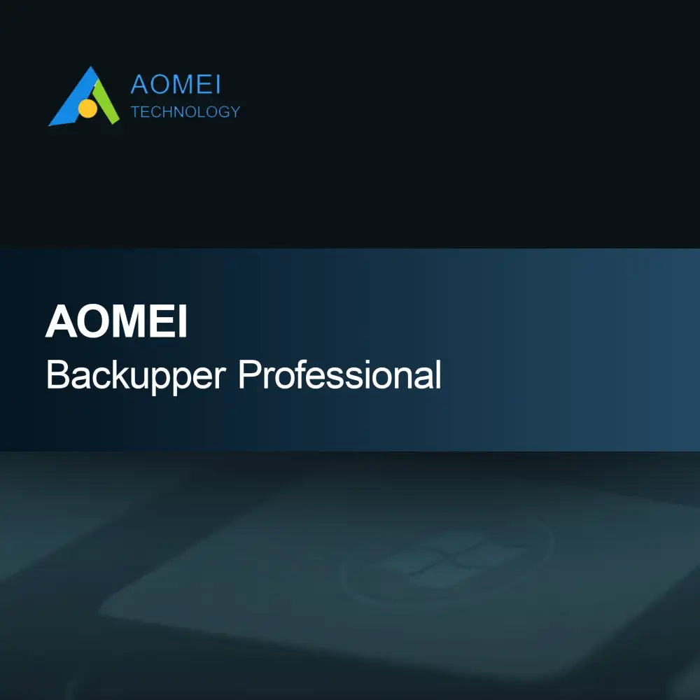 AOMEI Biztonsági mentő Professzionális
