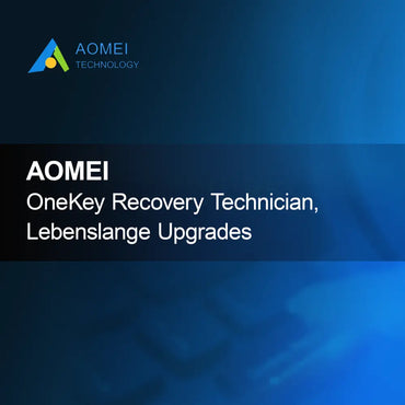 AOMEI OneKey Recovery Technician, livslange oppgraderinger