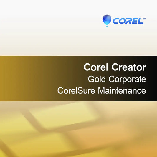 Corel Creator Gold Corporate CorelSure Vedlikehold