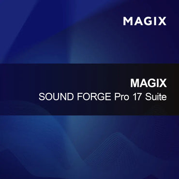 MAGIX SOUND FORGE Pro 17 Paketi