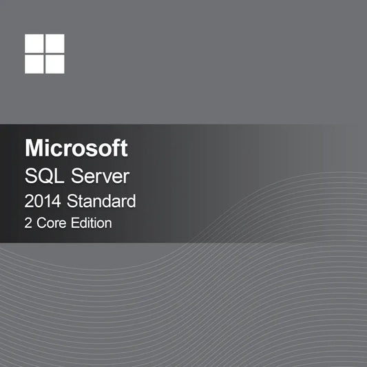 Microsoft SQL Server 2014 Standard - 2 Core Udgave
