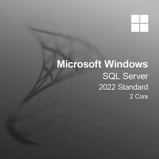Microsoft SQL Server 2022 Standard 2 kerne