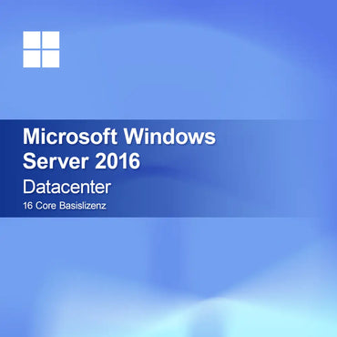 Microsoft Windows Server 2016 Datacenter 16-jedrna osnovna licenca