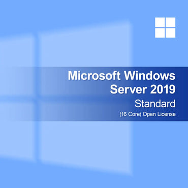 Microsoft Windows Server 2019 Standard (16 kerner) Open License