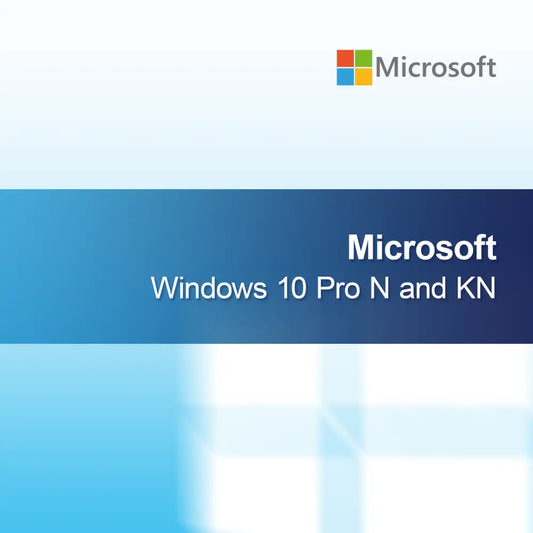Microsoft Windows 10 Pro N e KN