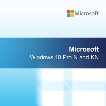 Microsoft Windows 10 Pro N e KN